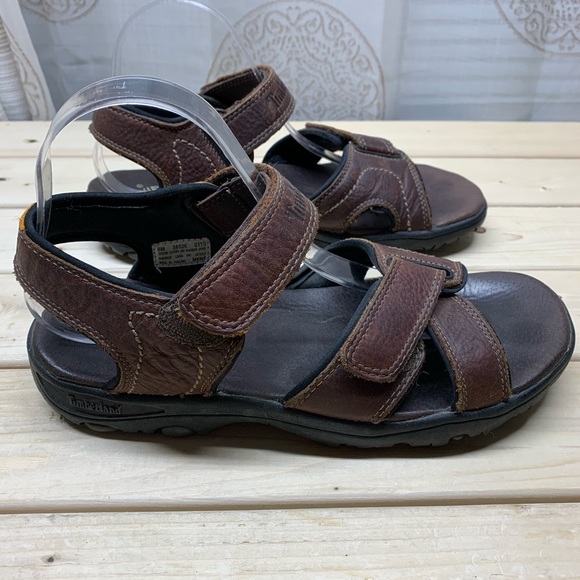 timberland leather sandals mens